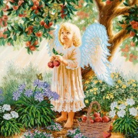 Рисунок на ткани для вышивки бисером Райские яблоки Абрис Арт АС-216 - 140.00грн.