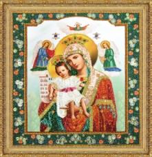 Набор для вышивки бисером Икона Божией Матери Достойно есть Картины бисером Р-353