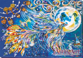 Набор для вышивки бисером на холсте Синяя птица счастья Абрис Арт АВ-632 - 829.00грн.