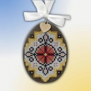Набор для вышивки нитками на деревянной основе Wonderland Crafts Писанка. Черновицкая область FLW-109