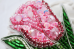 Брошка для вышивки Розовый тюльпан Tela Artis (Тэла Артис) Б-031-2