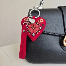 Набор для вышивки нитками на искусственной коже Wonderland Crafts Шарм для сумки - Черновицкая область FLHL-162