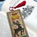 Набор для вышивки нитками на крафтовом картоне Wonderland Crafts Закладка - Северный олень WLZ-009