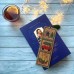 Набор для вышивки нитками на крафтовом картоне Wonderland Crafts Закладка - Новогодняя машинка WLZ-010