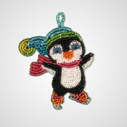 Набор для вышивки подвеса Пингвинчик