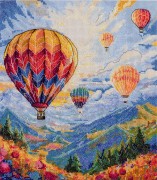 Набір для вишивки хрестиком Абрис Арт Політ на зустріч сонцю АН-304