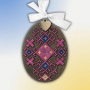 Набор для вышивки нитками на деревянной основе Wonderland Crafts Писанка. Винницкая область FLW-085