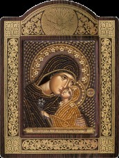 Набор для вышивки бисером Св. Анна с младенцем Марией Новая Слобода (Нова слобода) СН8143