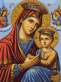 Набор для вышивки крестом Икона Божьей Матери Luca-S В428 - 3 219.00грн.