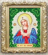 Набор для выкладки алмазной мозаикой  Богородица Умиление Art Solo АТ6007