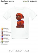 Детская футболка для вышивки бисером Зума