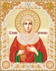 Схема вишивки бісером на атласі Марічка Св. Іоанна Мироносиця (Яна, Жанна) РІК-5525 Марiчка (Маричка) РИК-5525 - 55.00грн.