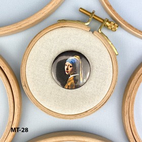 Магнитный держатель для игл и схем Девушка с жемчужной сережкой МТ-28 Кольорова МТ-28 - 150.00грн.