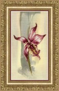 Набор для частичной вышивки крестом Лиловая орхидея