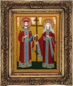 Набор для вышивки бисером Св. Константин и Елена