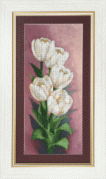 Набор для вышивки бисером  Белоснежные тюльпаны