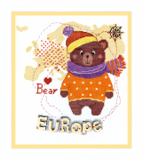 Набор для вышивания крестом Crystal Art Детский мир. Европа