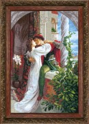 Набор для вышивки крестом Ромео и Джульетта по мотивам Фрэнка Бернарда Дикси