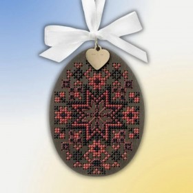 Набор для вышивки нитками на деревянной основе Wonderland Crafts Писанка. Днепропетровская область FLW-094