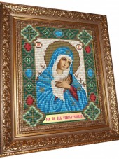 Набор для выкладки алмазной мозаикой Пресвятая Богородица Семистрельная Art Solo АТ5004
