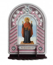 Набор для вышивки иконы с рамкой-киотом Богородица Нерушимая стена  Новая Слобода (Нова слобода) ВК1016