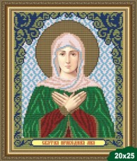 Малюнок на тканині для вишивання бісером Св. Лія (Лілія)