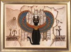 Набор для вышивки бисером Египетская кошка Баттерфляй (Butterfly) 634Б