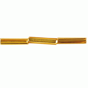Стеклярус золото 7 мм_5 грамм PRECIOSA ORNELA 449_5 - 9.00грн.