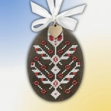 Набір для вишивання нитками на дерев'яній основі Wonderland Crafts Писанка. Чернігівщина FLW-093