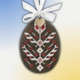 Набор для вышивки нитками на деревянной основе Wonderland Crafts Писанка. Черниговская область FLW-093