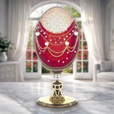 Набор для вышивки нитками на деревянной основе Wonderland Crafts Писанка. Праздничная FLW-110 Волшебная страна FLW-110