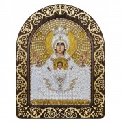 Набор для вышивки икон в рамке-киоте Образ Прсв. Богородицы Неупиваемая чаша