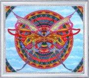 Набор для вышивки бисером Мандала - бабочка