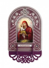 Набор для вышивки иконы с рамкой-киотом Богородица Почаевская Новая Слобода (Нова слобода) ВК1028