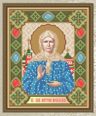 Набір для викладки алмазної мозаїкою Матрона Московська