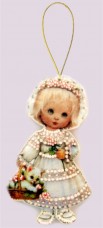 Набор для изготовления куклы из фетра для вышивки бисером Кукла. Италия. Баттерфляй (Butterfly) F048