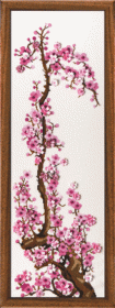 Набор для вышивания в смешанной технике Розовая сакура Чарiвна мить (Чаривна мить) М-86 - 783.00грн.