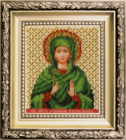 Набор для вышивки бисером Икона святая мученица Иулиания Птолемаидская Чарiвна мить (Чаривна мить) Б-1222 - 1 859.00грн.