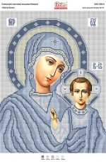 Схема для вышивки бисером на атласе Матір Божа