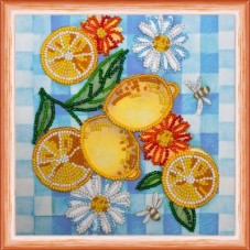 Набор для вышивки бисером Летние лимоны Абрис Арт АМ-119