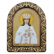 Набор для вышивки иконы в рамке-киоте Св. Вмц. Екатерина Александрийская