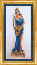 Набор для вышивки бисером Богиня удачи Фортуна Чарiвна мить (Чаривна мить) Б-639