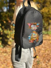 Рюкзак для вышивки бисером Котик Юма Модель 3 №3