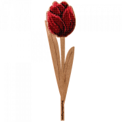 Набір для вишивки по дереву Червоний тюльпан