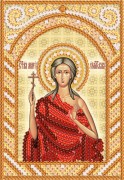 Схема вышивки бисером на атласе Маричка Св. Мария Египетская РИК-6138