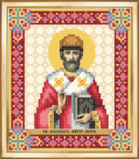 Схемы для вышивания бисером на авторской канве икона метрополит Московский Филипп