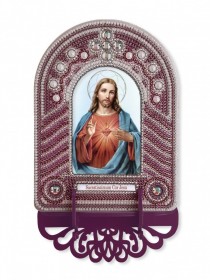 Набор для вышивки иконы с рамкой-киотом Святейшее Серде Иисуса Новая Слобода (Нова слобода) ВК1024 - 273.00грн.