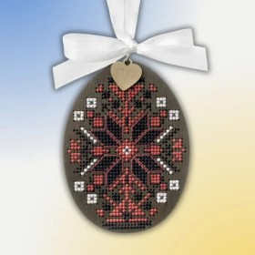 Набор для вышивки нитками на деревянной основе Wonderland Crafts Писанка. Херсонская область FLW-096