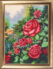 Набор для вышивки бисером Розовый сад Баттерфляй (Butterfly) 154Б