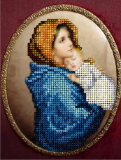 Набор для вышивки ювелирным бисером Мадонна с ребенком Краса и творчiсть 50815